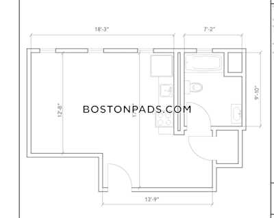 Allston 0 Bed 1 Bath BOSTON Boston - $2,300